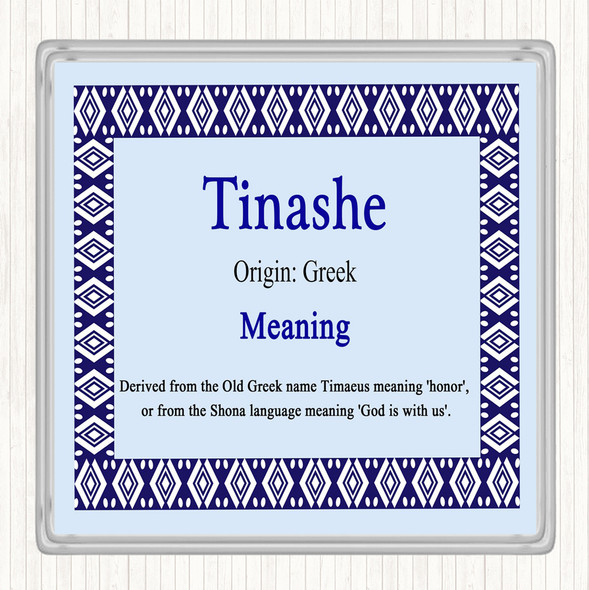 Tinashe Name Meaning Coaster Blue