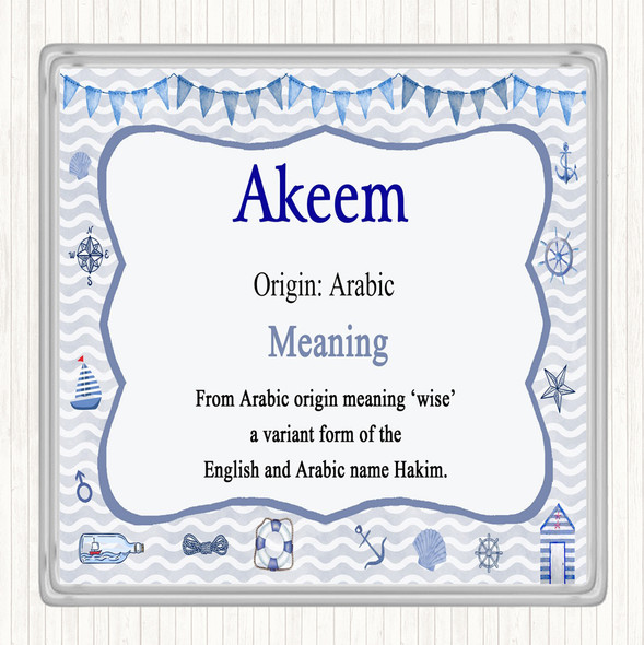 Akeem Name Meaning Coaster Nautical