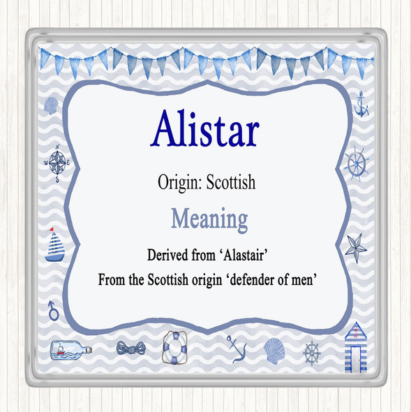 Alistar Name Meaning Coaster Nautical