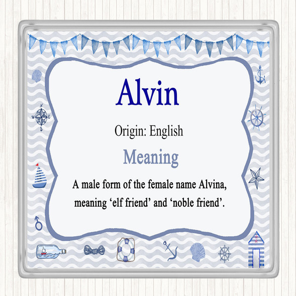 Alvin Name Meaning Coaster Nautical