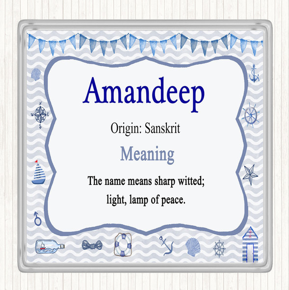 Amandeep Name Meaning Coaster Nautical