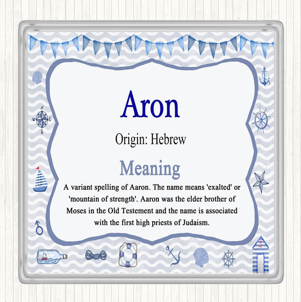 Aron Name Meaning Coaster Nautical