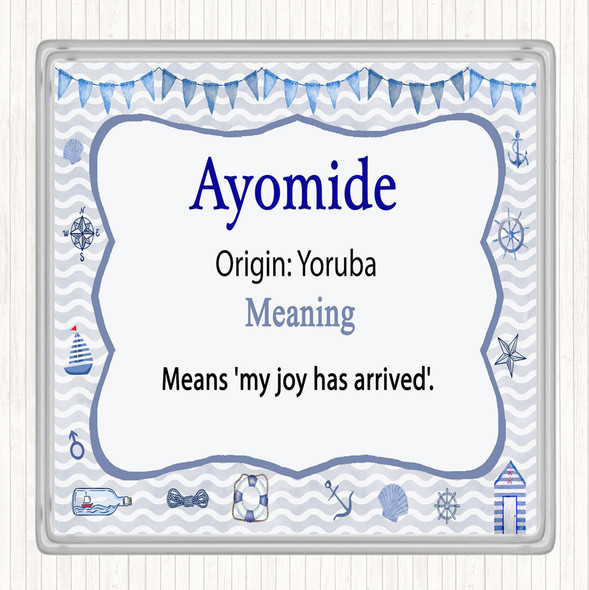 Ayomide Name Meaning Coaster Nautical