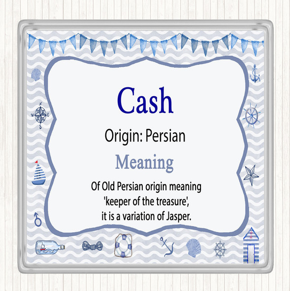 Cash Name Meaning Coaster Nautical