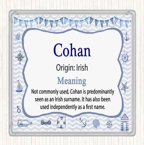 Cohan Name Meaning Coaster Nautical