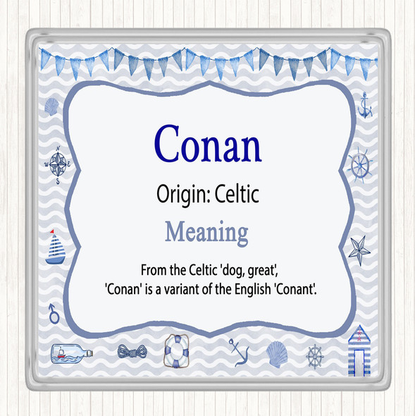 Conan Name Meaning Coaster Nautical