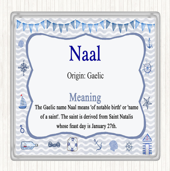 Naal Name Meaning Coaster Nautical