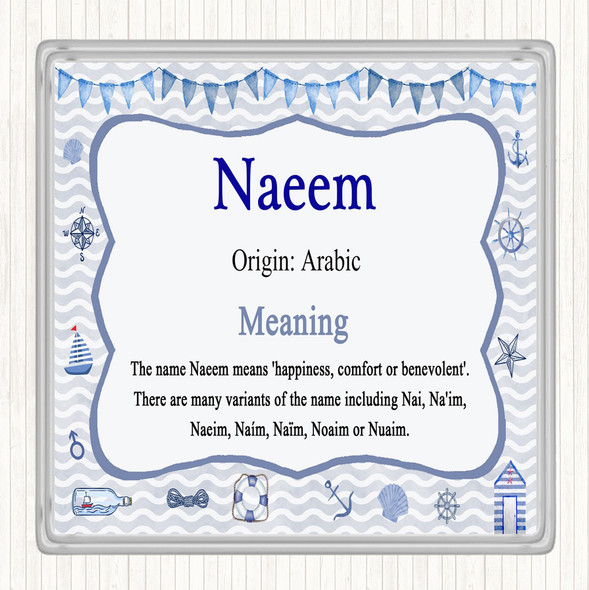 Naeem Name Meaning Coaster Nautical