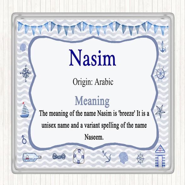 Nasim Name Meaning Coaster Nautical