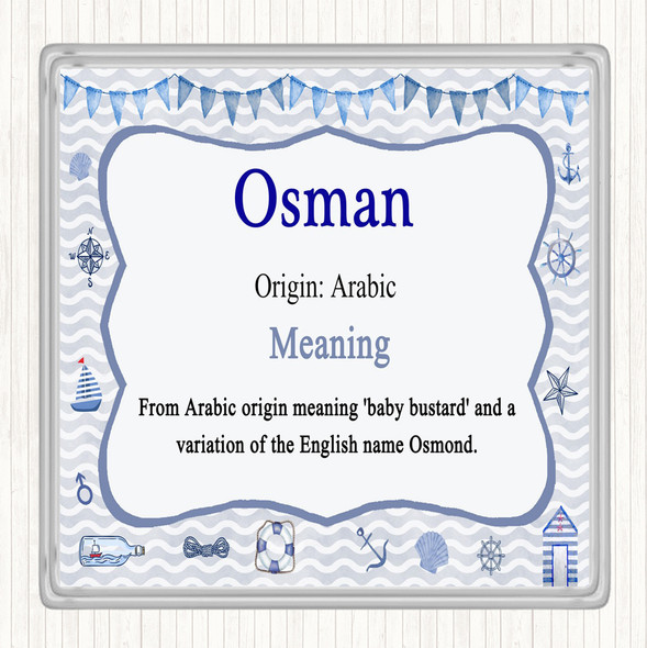 Osman Name Meaning Coaster Nautical