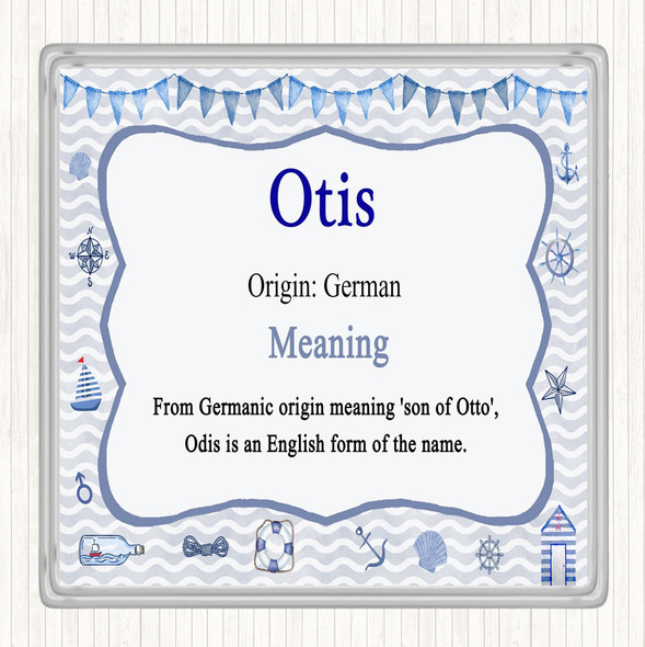 Otis Name Meaning Coaster Nautical