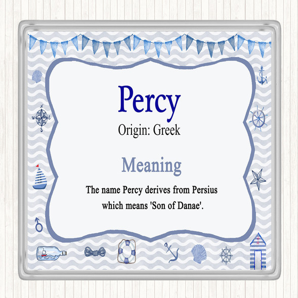 Percy Name Meaning Coaster Nautical