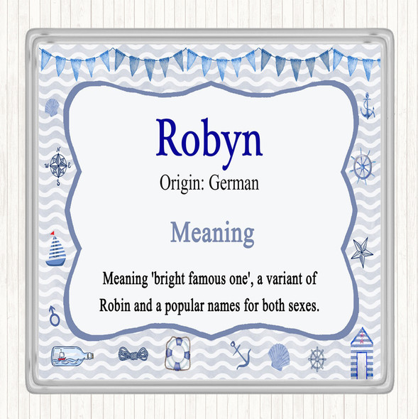 Robyn Name Meaning Coaster Nautical