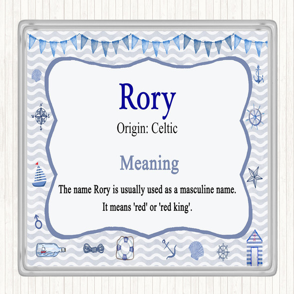 Rory Name Meaning Coaster Nautical