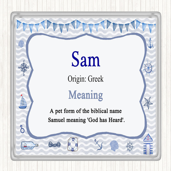 Sam Name Meaning Coaster Nautical