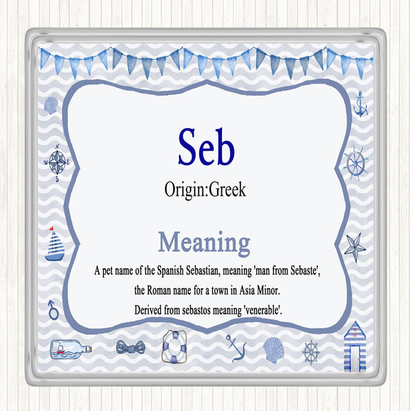 Seb Name Meaning Coaster Nautical