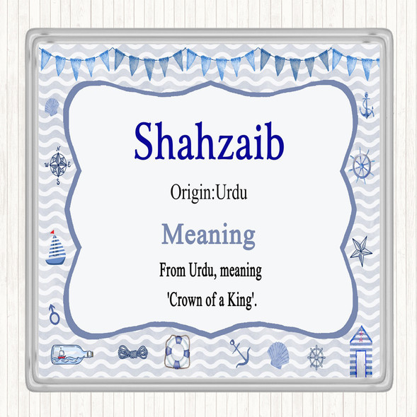 Shahzaib Name Meaning Coaster Nautical