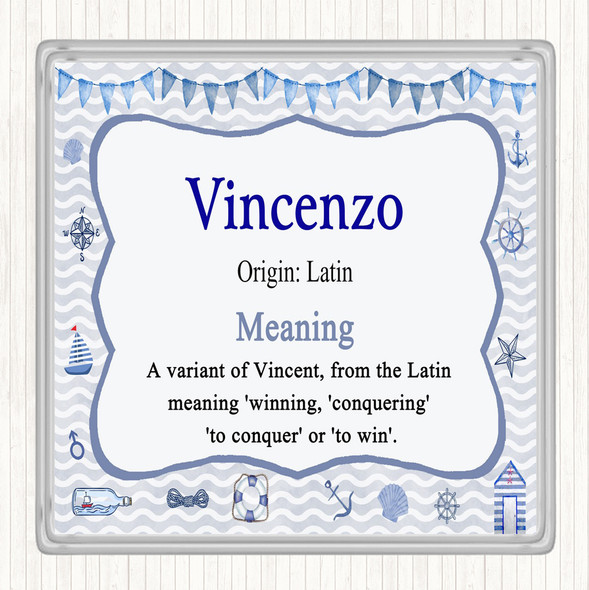 Vincenzo Name Meaning Coaster Nautical