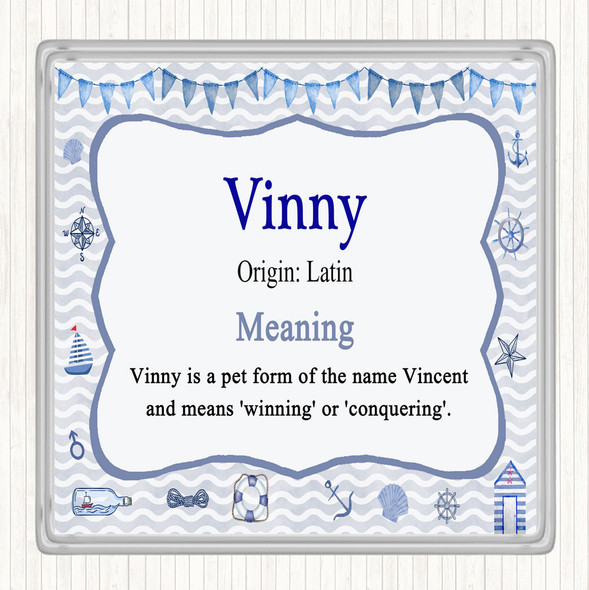 Vinny Name Meaning Coaster Nautical