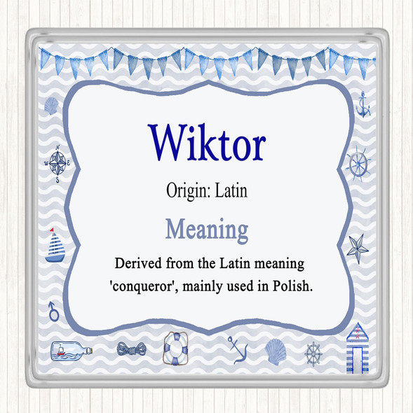 Wiktor Name Meaning Coaster Nautical