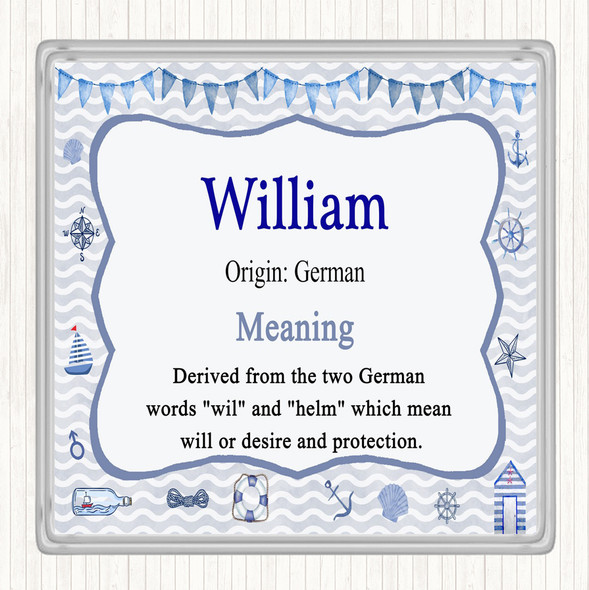 William Name Meaning Coaster Nautical