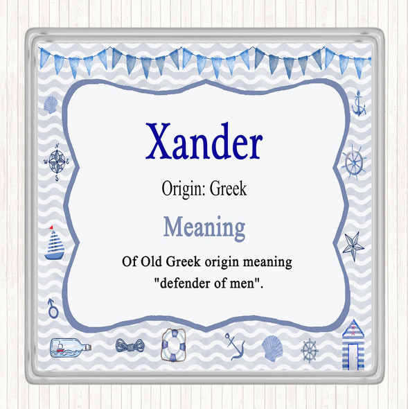Xander Name Meaning Coaster Nautical