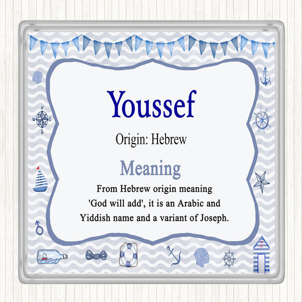 Youssef Name Meaning Coaster Nautical