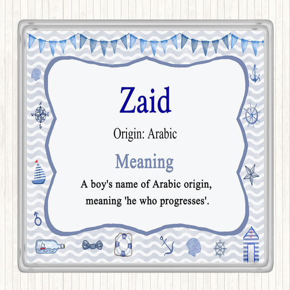 Zaid Name Meaning Coaster Nautical