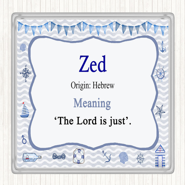 Zed Name Meaning Coaster Nautical