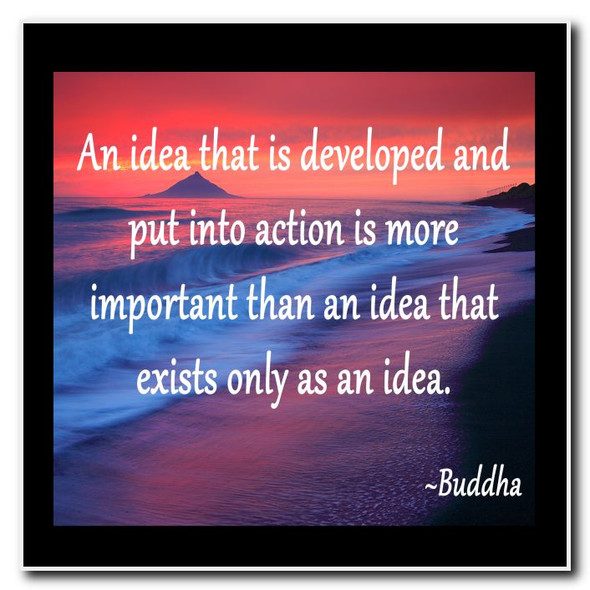 Inspirational & Motivational Quote Coaster - Quote 1