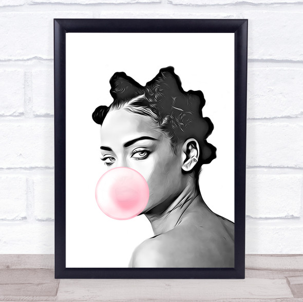 Rihanna Bubblegum Wall Art Print