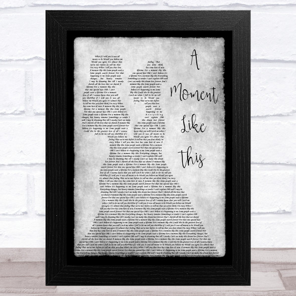 Leona Lewis A Moment Like This Lesbian Couple Two Ladies Dancing Grey Song Lyric Music Art Print