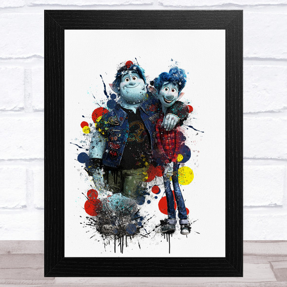 Onward Ian Lightfoot And Barley Lightfoot Children's Kid's Wall Art Print