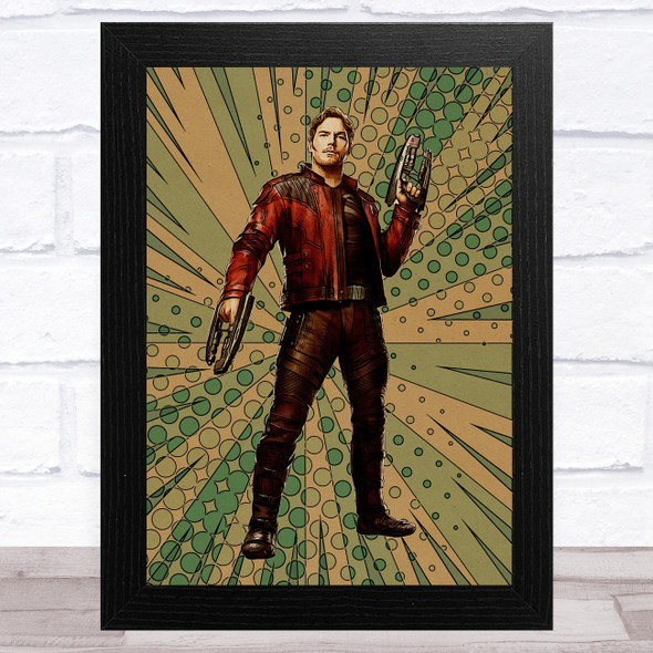 Guardians Of The Galaxy Chris Pratt Children's Kid's Wall Art Print