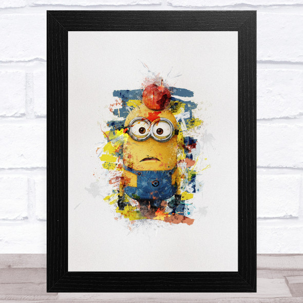 Minion Smudge Style 1 Children's Kid's Wall Art Print