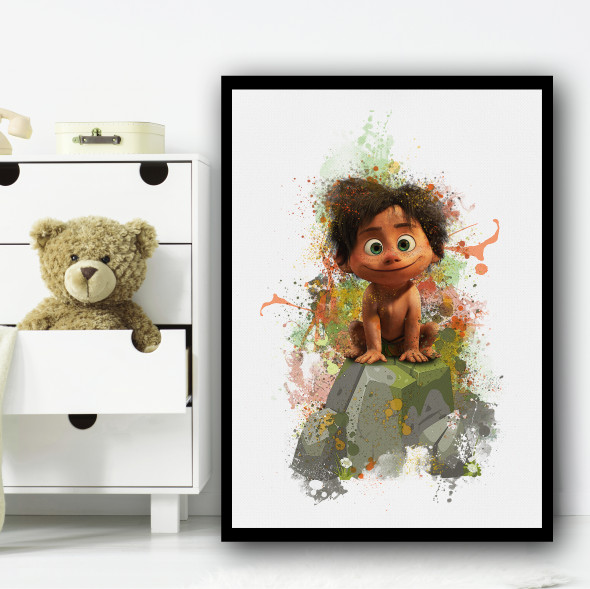 The Good Dinosaur Spot Splatter Wall Art Print