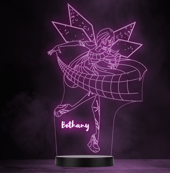 3D Effect Fairy Magic Your Personalised Gift Colour Change Led Lamp Night Light