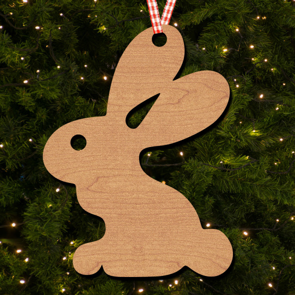 Rabbit Big Ears Hanging Ornament Christmas Tree Bauble Decoration