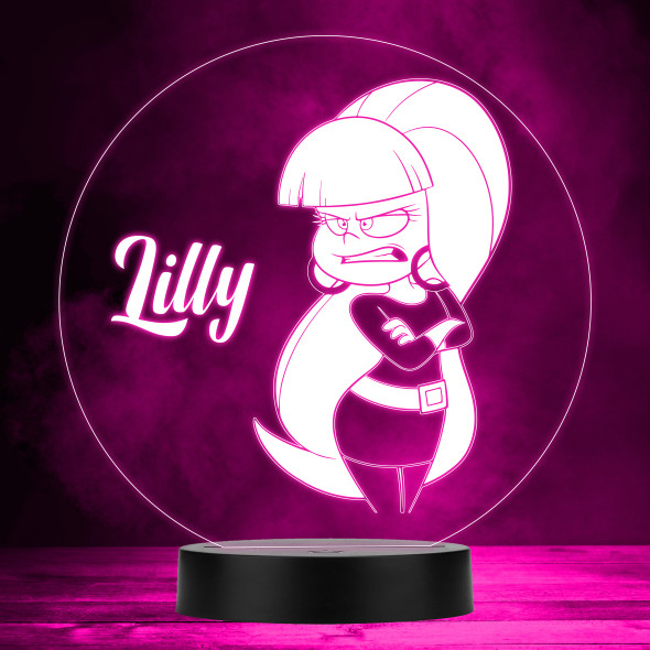 Sally Gravity Falls Kids Tv Show Personalised Gift Colour Changing Night Light