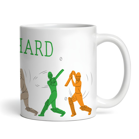 Cricket Players Gift Multicolour Coffee Tea Cup Personalised Mug