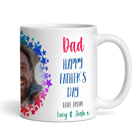 Dad Star Photo Father's Day Gift Coffee Tea Cup Personalised Mug