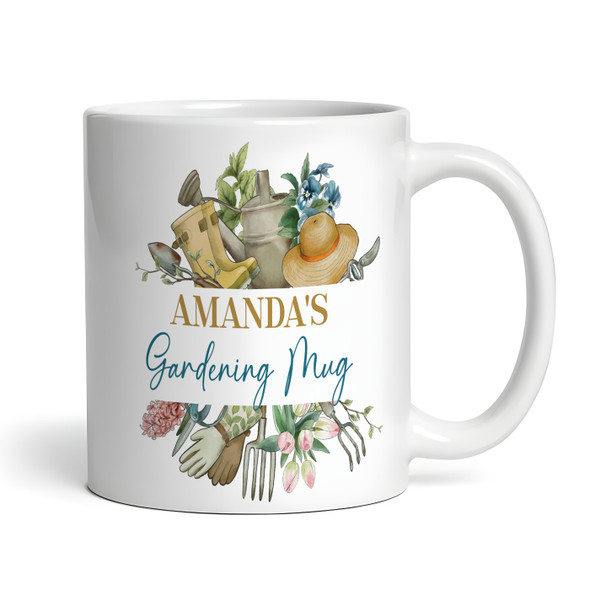 Gardening Gift Mug Coffee Tea Cup Personalised Mug