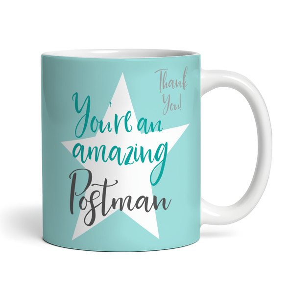 Gift For Postman Photo Star Coffee Tea Cup Personalised Mug