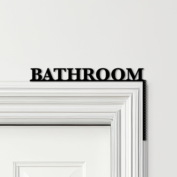 Door Topper Bathroom Decor Decor Various Colours Top Of Door Frame Decor Sign