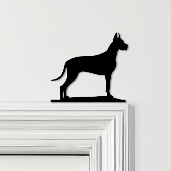 Door Topper Great Dane Dog Various Colours Top Of Door Frame Decorative Sign