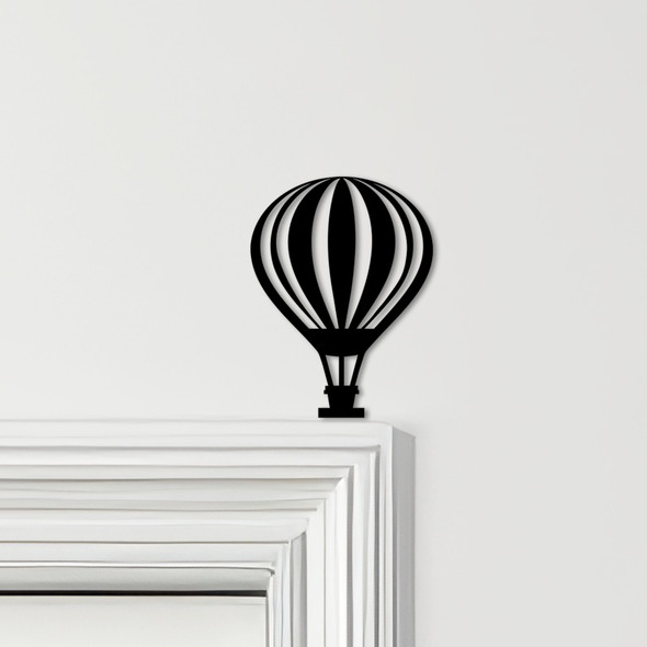 Door Topper Hot Air Balloon Various Colours Top Of Door Frame Decorative Sign