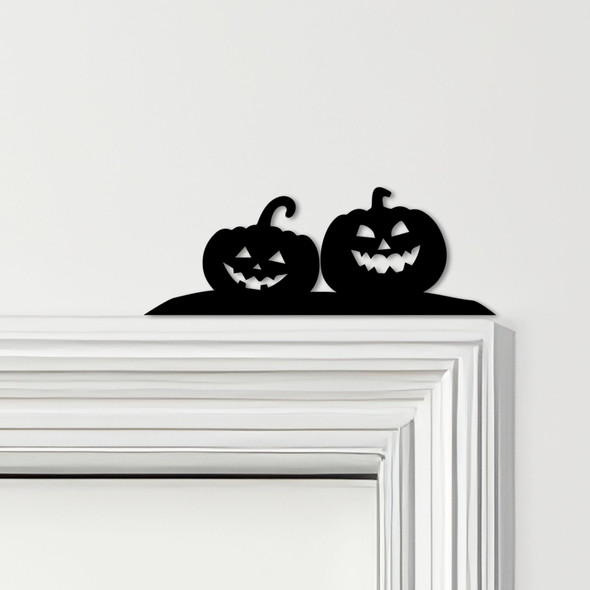Door Topper Pumpkins Halloween Decor Various Colours Top Of Door Decorative Sign