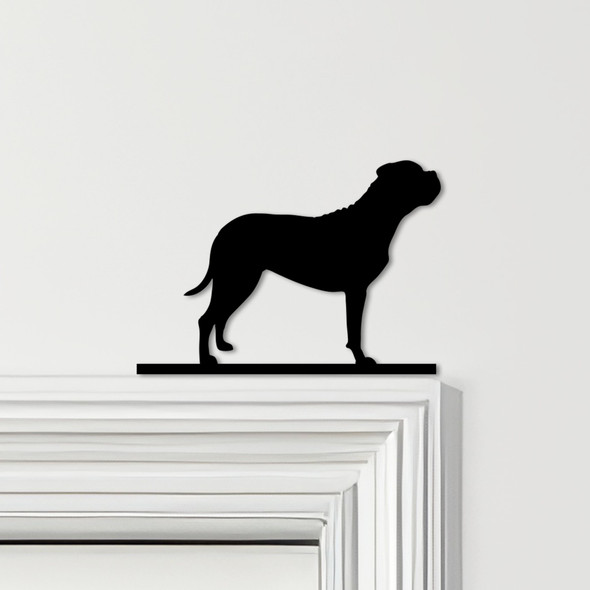 Door Topper Bullmastiff Dog Various Colours Top Of Door Frame Decorative Sign