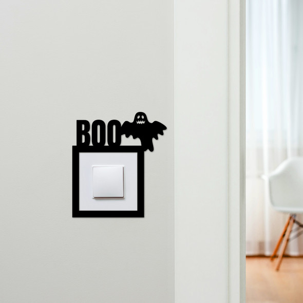 Light Switch Surround Boo Ghost Halloween Decor Switch Plate Cover Frame