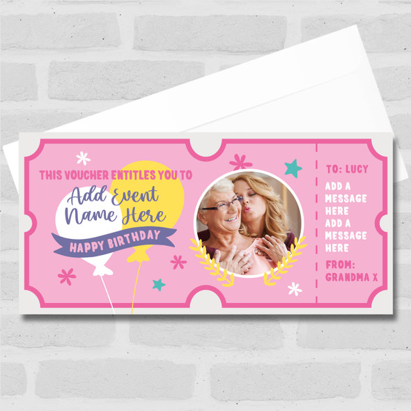 Matilda Personalised Gift Voucher Surprise Theatre Ticket